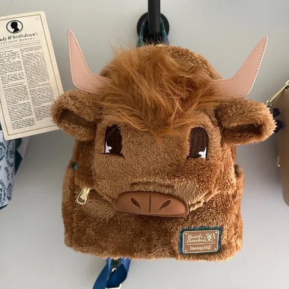 Loungefly | Bags | Loungefly Highland Cow Busch Gardens  display picture 1